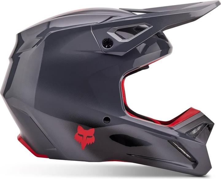 Immagine prodotto Fox Casco 24 V1 Interferire Gry/Rd (53 - 54 cm, XS)
