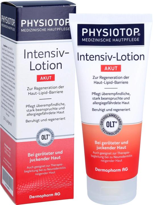 Produktbild Dr Seidel Physiotop Intensiv-Lotion akut bei geröteter und juckender Haut, 200 ml Lotion (Körpercreme, 200 ml)