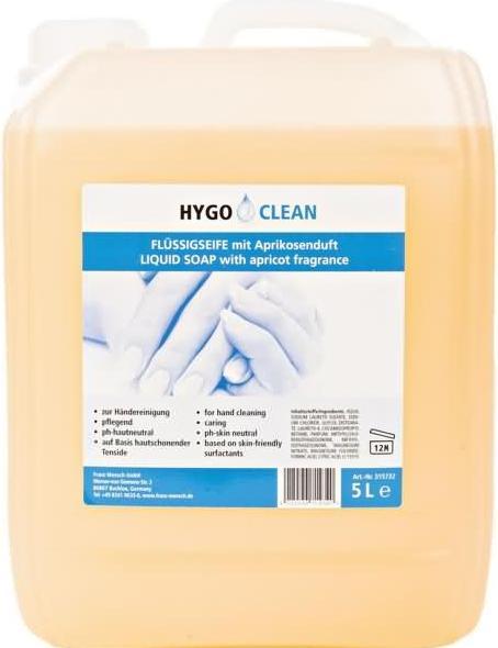 Hygoclean Flüssigseife Apricot (Flüssigseife, 10000 ml)