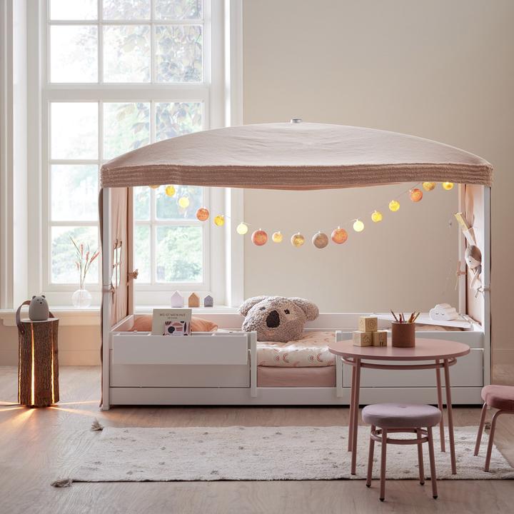 Immagine prodotto Lifetime Kidsrooms Letto a baldacchino 4 in 1 con baldacchino Fairy Dust,, Inclusa rete a doghe (90 x 200 cm)