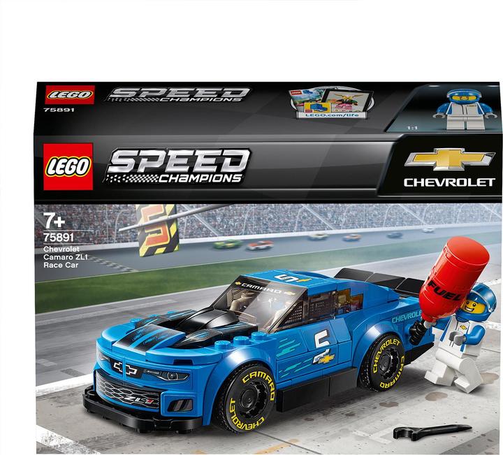 Image du produit LEGO La voiture de course Chevrolet Camaro ZL1 (75891, LEGO Speed Champions)