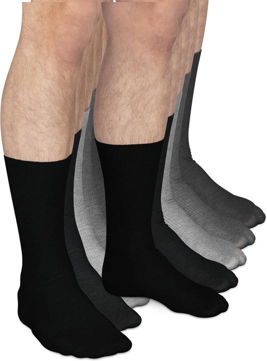 Image du produit Normani 10 paires de chaussettes de santé à haute teneur en coton (paquet de 10, 47 - 50)