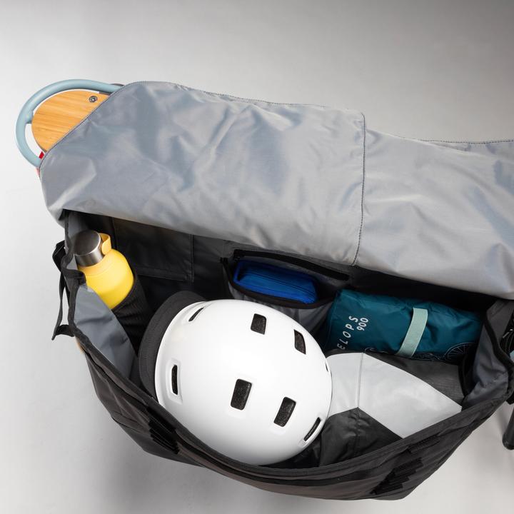 Immagine prodotto Decathlon Doppel-Fahrradtasche Longtail (100 l, Borsa portapacchi)