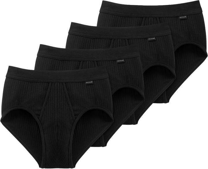 Actual product image Schiesser Pack of 4 Cotton Essentials Authentic Cotton Essentials Authentic (L, pack of 4)