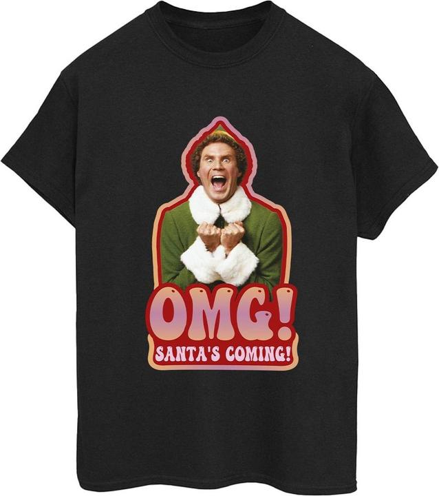 Produktbild Elf Santa's Coming TShirt (L)