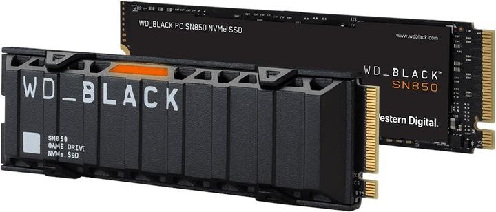 Produktbild WD Black SN850 mit Heatsink (500 GB, M.2 2280)