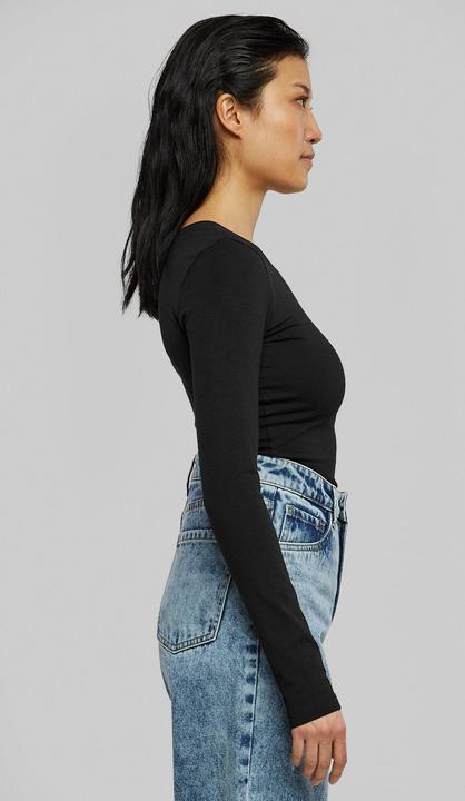 Actual product image Urban Classics Ladies Stretch Jersey Longsleeve Body - 126789 (XXL)