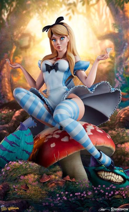 Immagine prodotto Sideshow Statua "Alice nel Paese delle Meraviglie" della Collezione Fairytale Fantasies