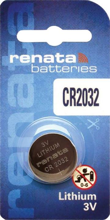 Produktbild Renata Lithium CR2032 (1 Stk., CR2032, 225 mAh)