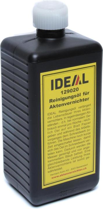 Image du produit Ideal Huile de nettoyage, 1/2 l pour destructeurs de documents