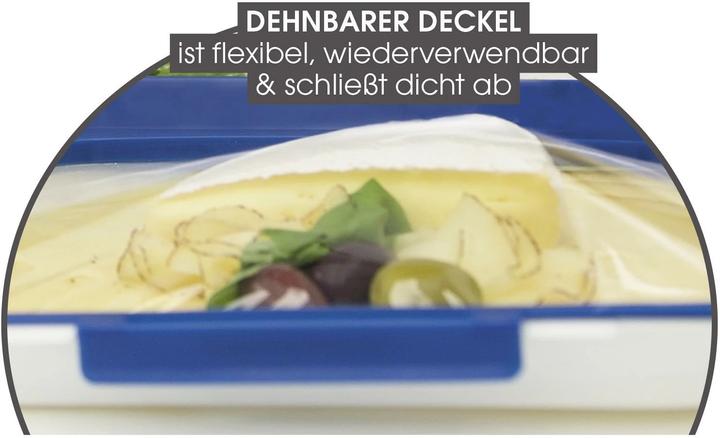 Image du produit Livington Plateau fraîcheur Flex & Fresh 2 pièces, bleu/blanc (3.17 l)