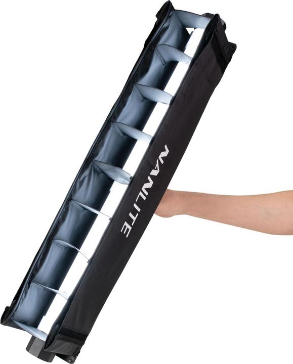 Actual product image Nanlite Barndoor with straightening grid (PavoTube II 15X) (Latticework, 54 cm)