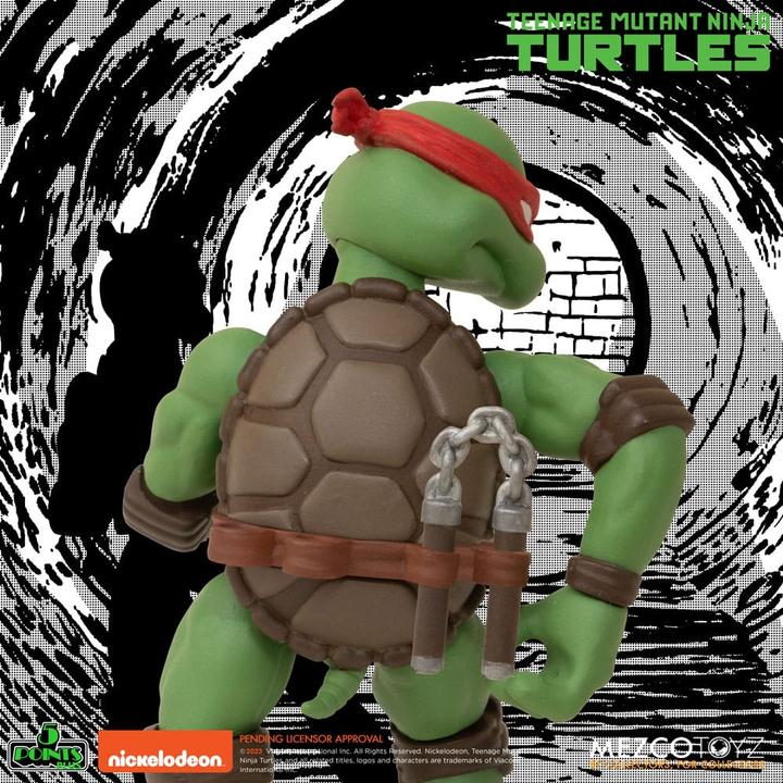 Immagine prodotto Mezco Toys Teenage Mutant Ninja Turtles Action Figures Teenage Mutant Ninja Turtles Deluxe Set 8 cm
