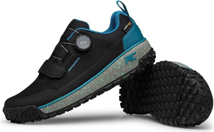 Actual product image Ride Concepts Flume Flat Boa Women's Shoes black/tahoe blue (39)