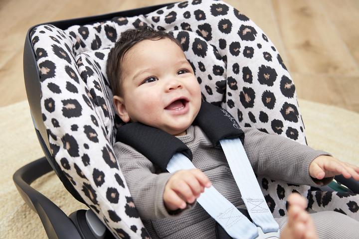 Produktbild Meyco Kindersitzbezug groep 0 Cloud-Z Leopard sand melange