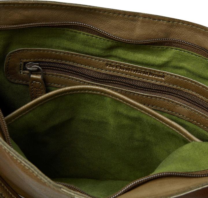Produktbild The Chesterfield Brand Washed Schultertasche Leder 34 cm