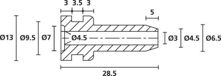 Image du produit HellermannTyton Passe-fil anti-pliure (1000 pcs)