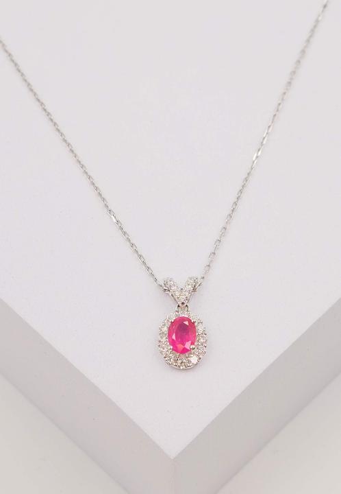 Image du produit Muau Pendentif (Argent, Or blanc 750)