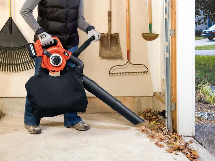 Actual product image Black & Decker Gwc3600l20 (Rechargeable battery operated, Vacuum cleaners & blowers, Leaf blower, Leaf vacuums)