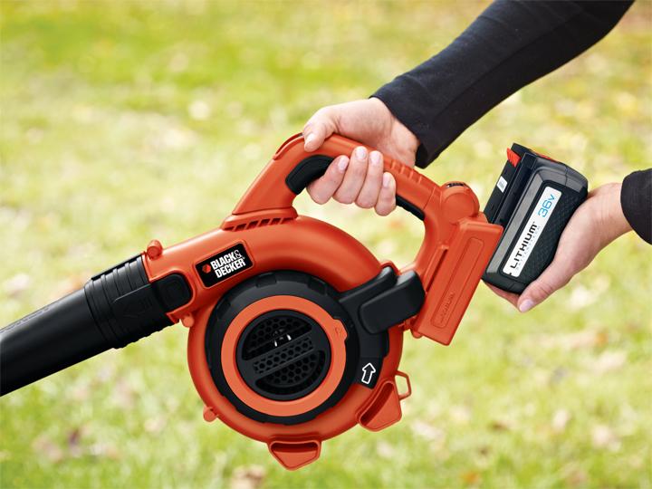 Actual product image Black & Decker Gwc3600l20 (Rechargeable battery operated, Vacuum cleaners & blowers, Leaf blower, Leaf vacuums)