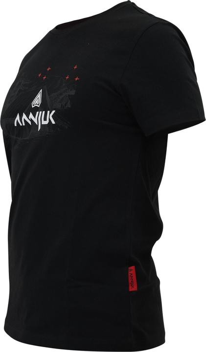 Actual product image Annjuk T-Shirt Black Logo Big Men L (L)