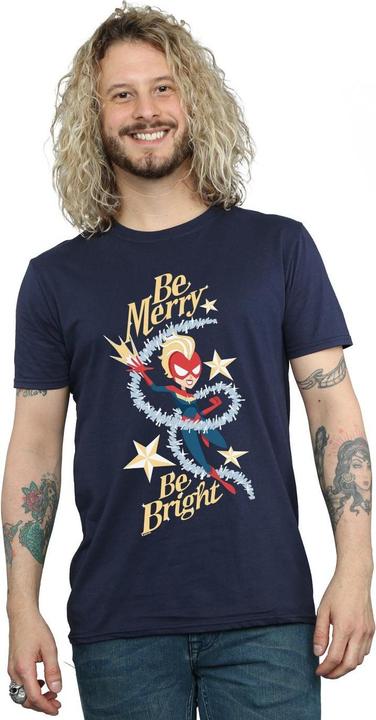 Immagine prodotto Be Merry Be Bright Maglietta Uomo (XXL)