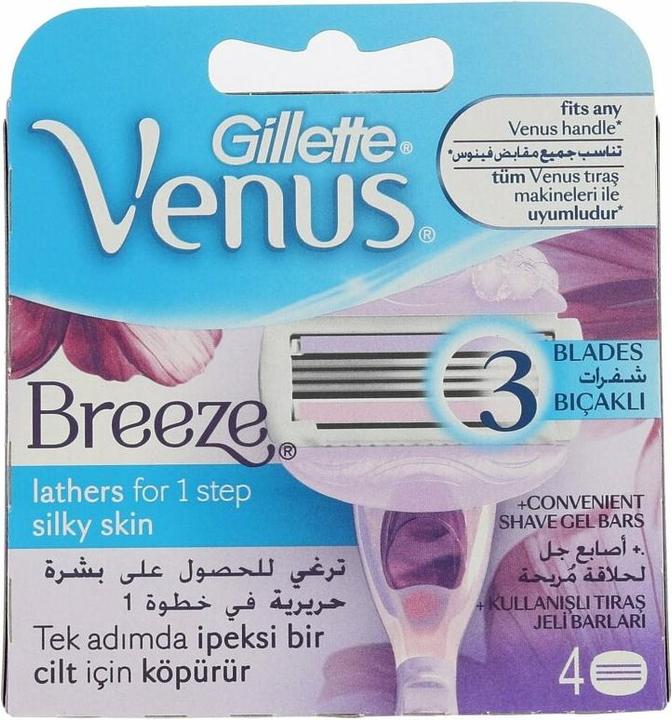 Produktbild Gillette Venus Breeze Systemklingen 4er (4 x)