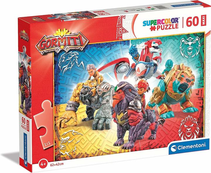 Produktbild Clementoni Puzzle Gormiti: Krieger der vier Elemente MAXI 60 Teile (60 Teile)