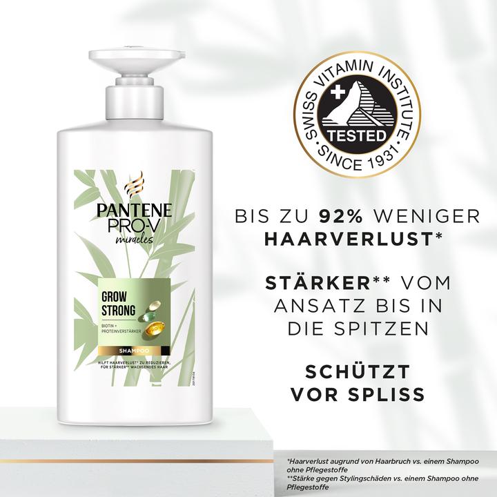 Produktbild Pantene Grow Strong (500 ml, Flüssiges Shampoo)