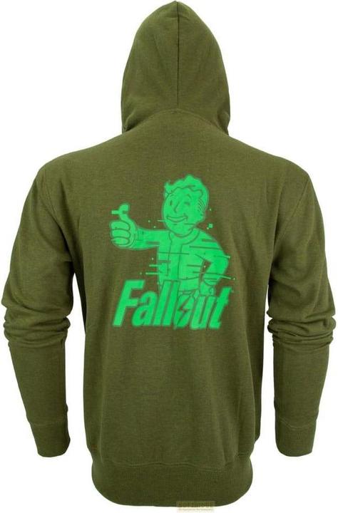 Produktbild DEVplus Fallout Kapuzenpullover mit Reissverschluss Analog Pip-Boy Grösse S (S)