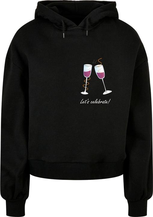 Image du produit Merchcode Ladies Let's celebrate Organic Oversized Hoody - 113247 (L)