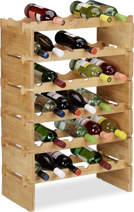 Produktbild Relaxdays Weinregal (60 x 28.5 x 86 cm)