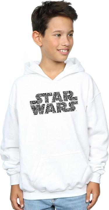 Produktbild Star Wars Paisley Logo Kapuzenpullover Jungen (152, 158)