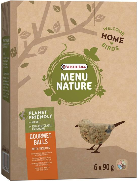 Produktbild Versele Laga Gourmet balls insects, 6 x 90 g, ohne Netz (6 x, 0.54 kg)