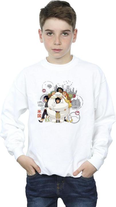 Image du produit Disney - Sweat BIG HERO BAYMAX GROUP HUG - Garçon (128)