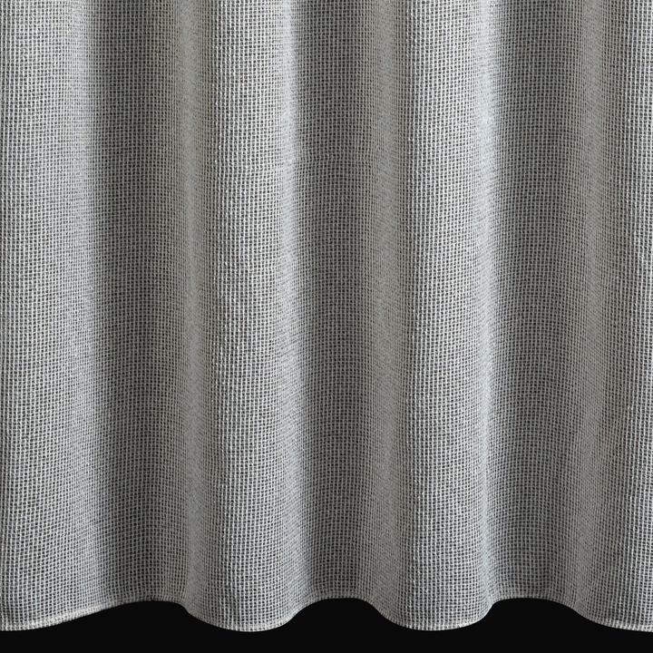 Actual product image Eurofirany ABBY curtain with mesh structure and bouclé, natural colour, copper, 140 x 270 cm, eyelets/circles (140 x 270 cm)