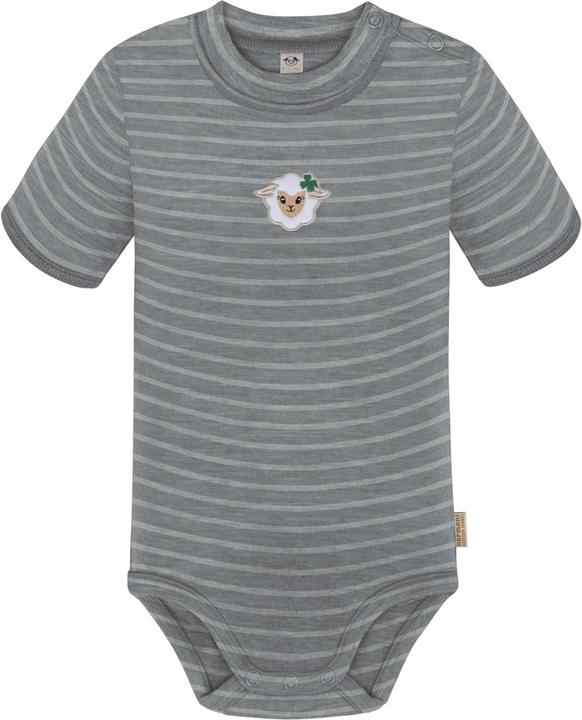 Normani Baby Merino Kurzarmbody „Tihoi" - 9305