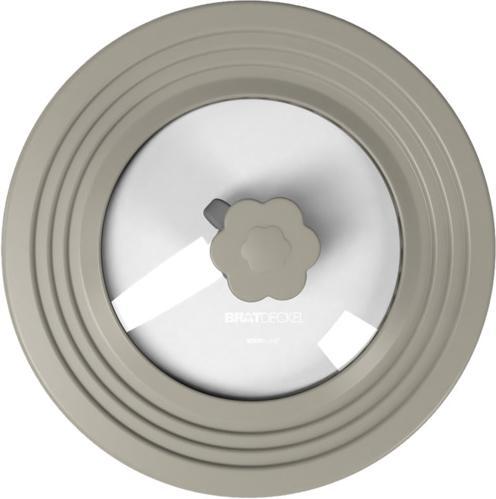 Taupe and grey