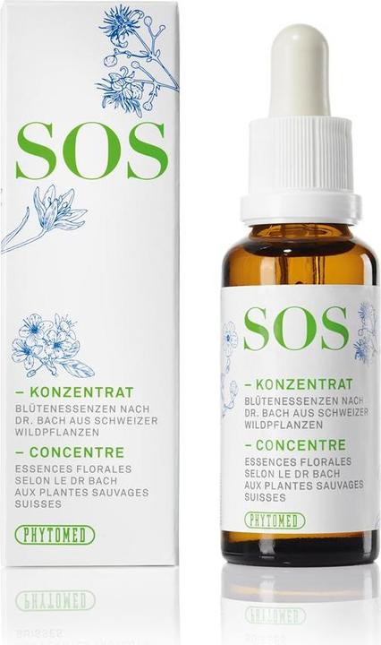 Image du produit Phytomed Fleurs de Bach SOS gouttes (1 pièce(s), Gouttes, 87 g)
