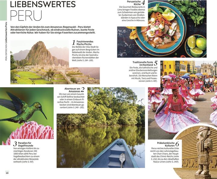Produktbild DK Vis a Vis Peru (Deutsch, DK Verlag Reise, 2024)