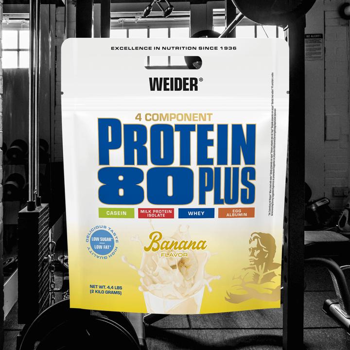 Actual product image Weider Protein 80 Plus (Banana, 1 pcs., 2000 g)