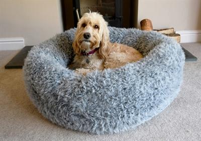 Immagine prodotto Rosewood Hondenmand Silver Fluff Grijs (Cane)