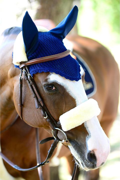 Produktbild Kentucky Horsewear Lammfell (künstl.) Nasenriemenschoner