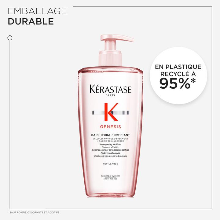Produktbild Kérastase Genesis Bain Hydra (1000 ml, Flüssiges Shampoo)