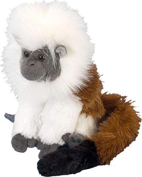Actual product image Wild Republic Plush Cottontop Tamarin Mini Cuddlekin 20 cm