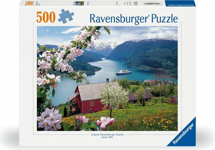 Actual product image Ravensburger Scandinavian idyll (500 pieces)