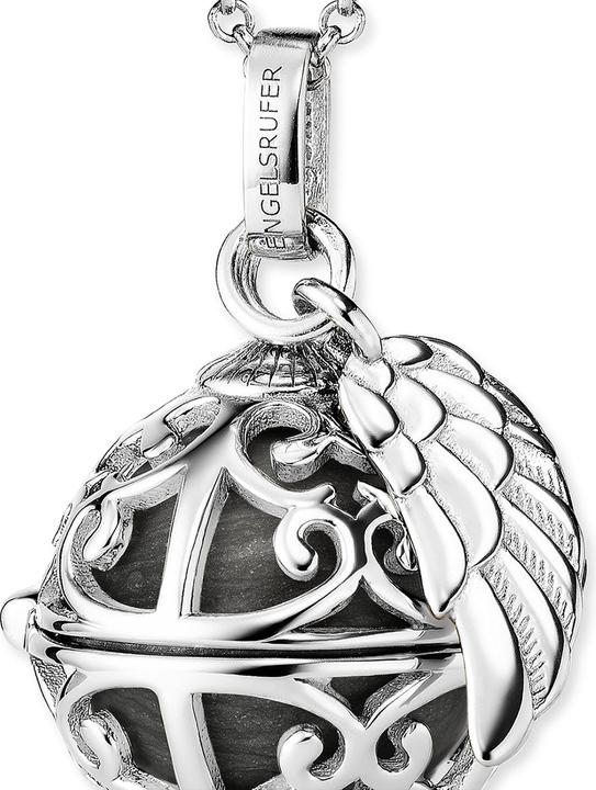 Image du produit Engelsrufer Collier avec ailes nacre gris argent (Argent 925, Laiton, 45 - 50 cm)
