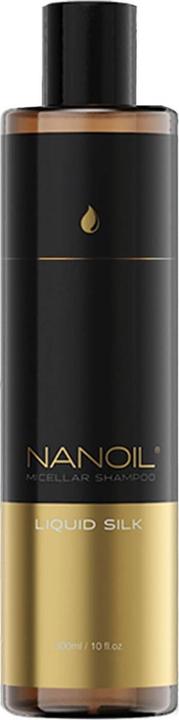 Nanoil Micellar shampoo with liquid silk (300 ml, Liquid shampoo)