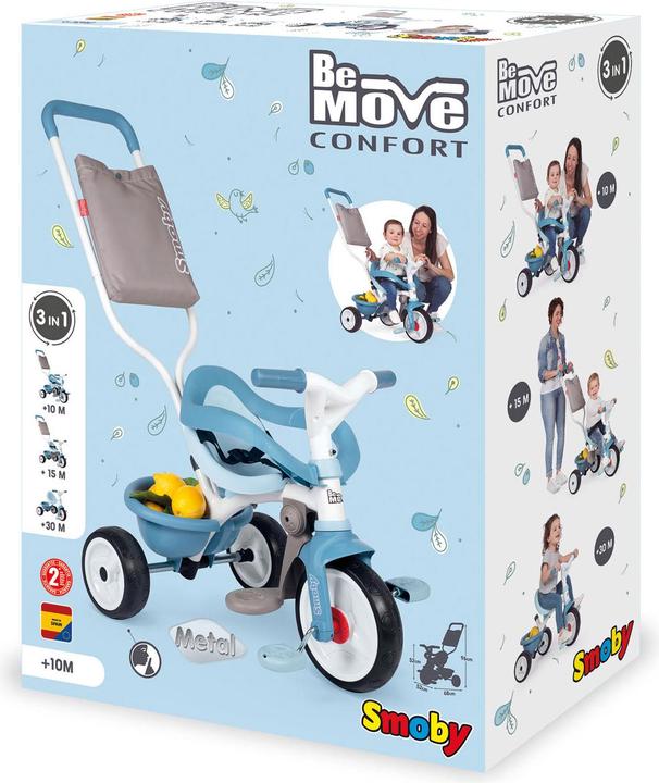 Actual product image Smoby Be Move Comfort Tricycle Blue