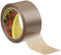Actual product image 3M SCOTCH 313 Packing tape, BOPP film brown, thickness 0.07mm, 50mm x 100m (50 mm)